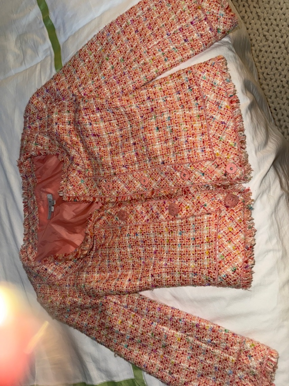 ICE ltd. Short Tweed Blazer/jacket, new size 8